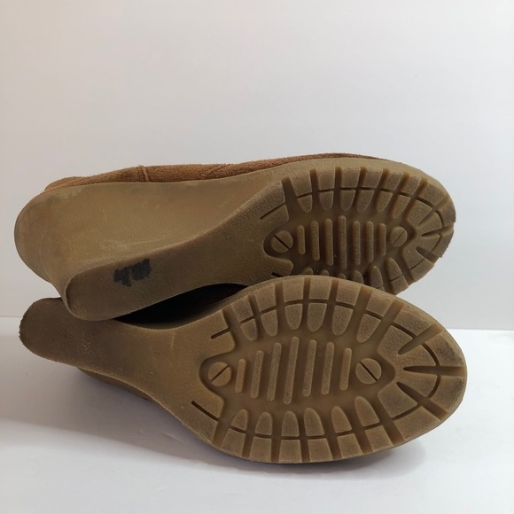 White Mountain Ankle Boots Tan Solid #8.5 - Picture 10 of 10